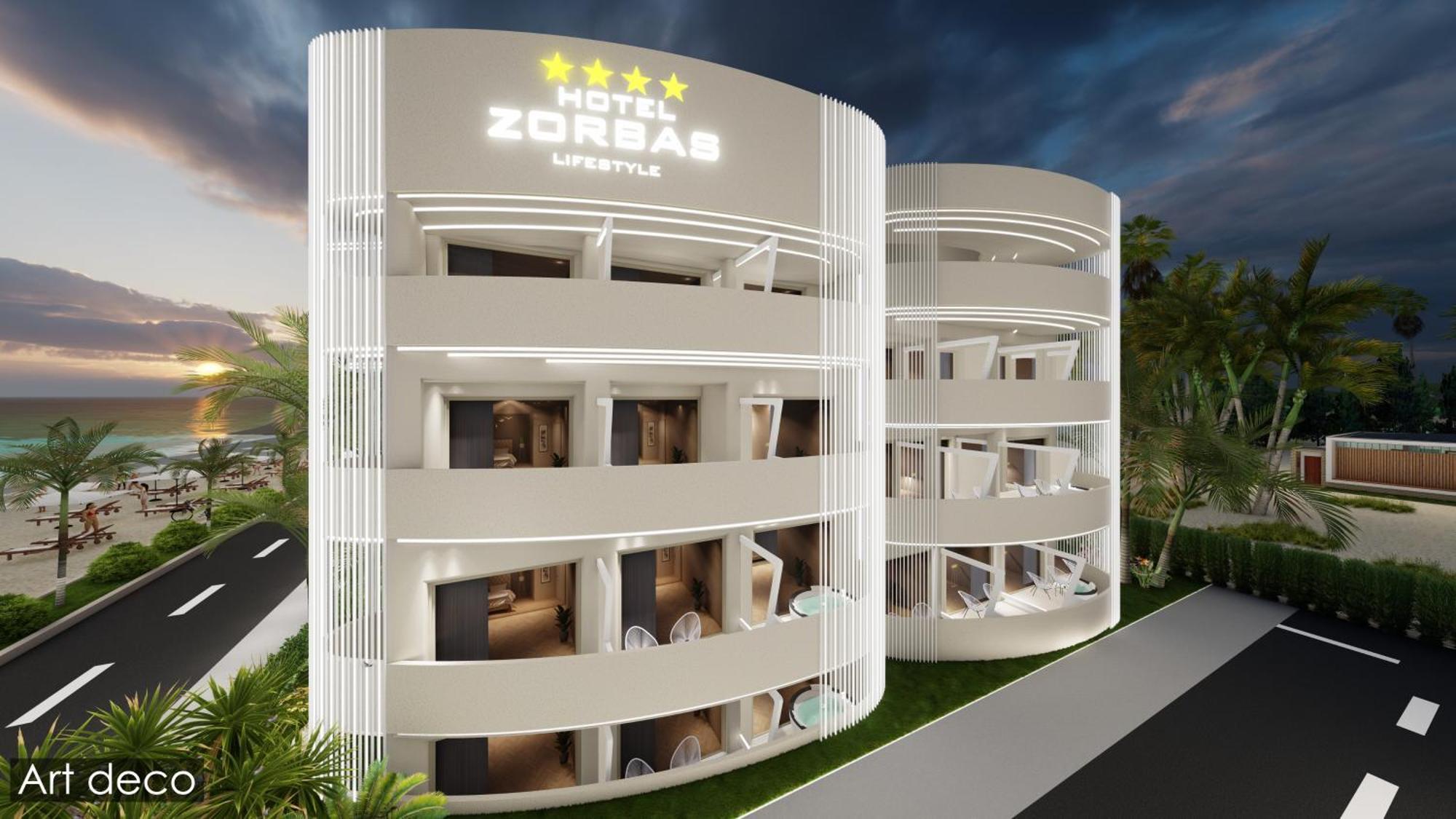 Zorbas Lifestyle Hotel Georgioupoli Dış mekan fotoğraf