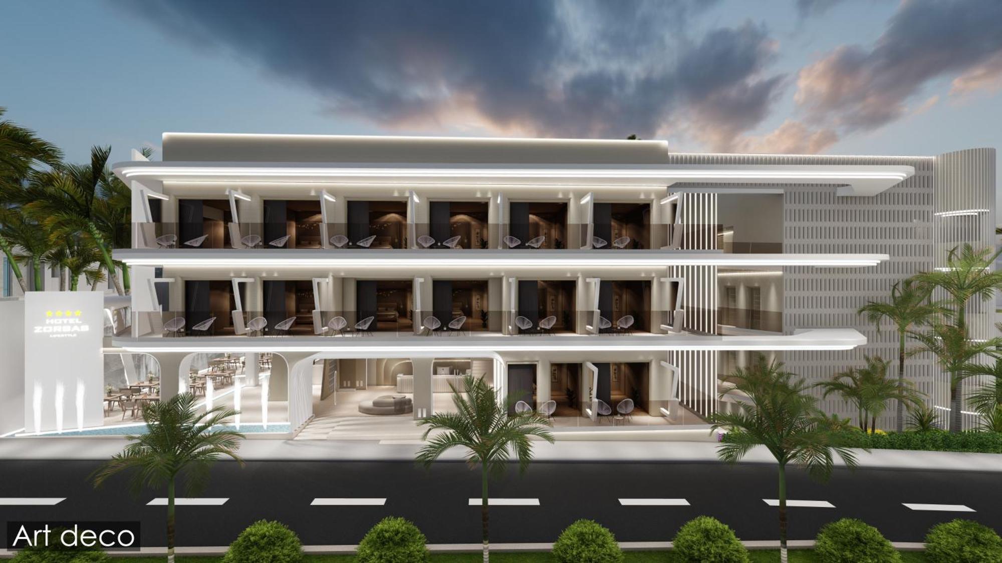 Zorbas Lifestyle Hotel Georgioupoli Dış mekan fotoğraf