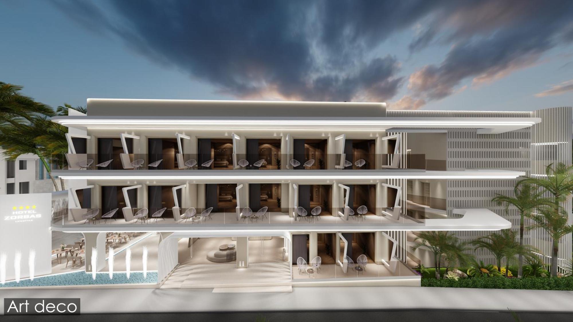 Zorbas Lifestyle Hotel Georgioupoli Dış mekan fotoğraf